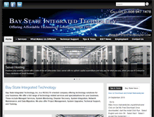 Tablet Screenshot of baystatetechnology.com